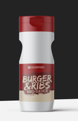SizzleBrothers Burger & Ribs BBQ-Sauce 250ml