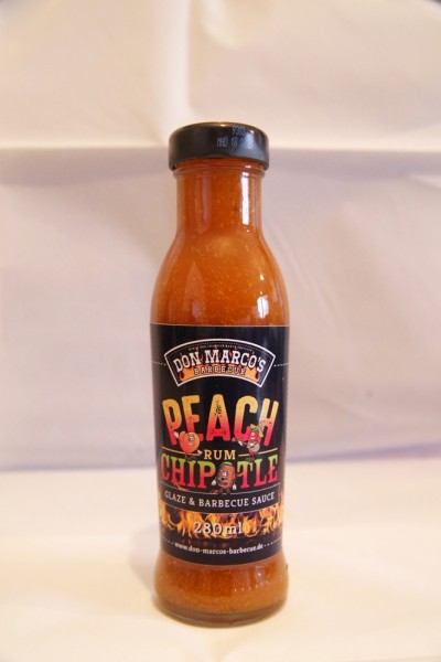 Peach Rum Chipotle Glaze & Sauce