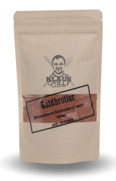 Goldbroiler Rub von Klaus grillt Beutel 