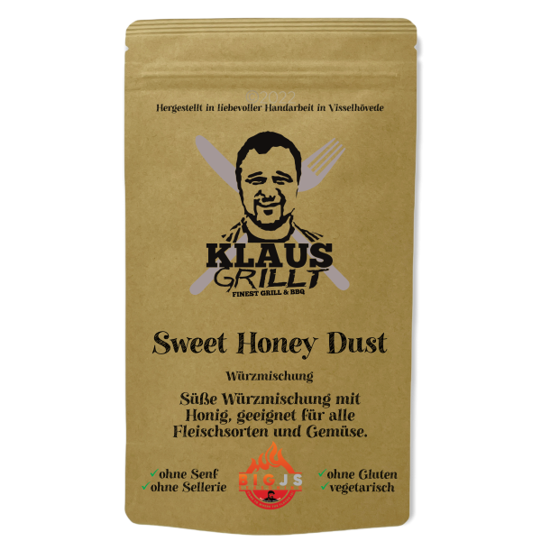 KLAUS GRILLT Sweet Honey Dust 250g Beutel