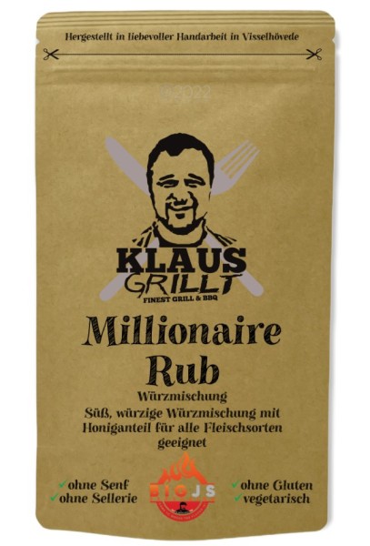 KLAUS GRILLT Millionaire´s Rub 250 g Beutel