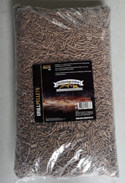 Grillschmecker Grillpellets 100% Buchenholz 15kg