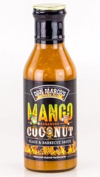 Mango Habanero Coconut Glaze & Barbecue Sauce