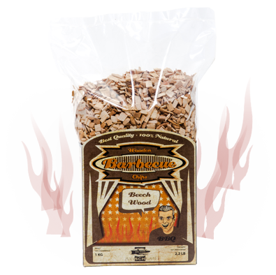 WOOD SMOKING CHIPS Beech - Buche 1kg