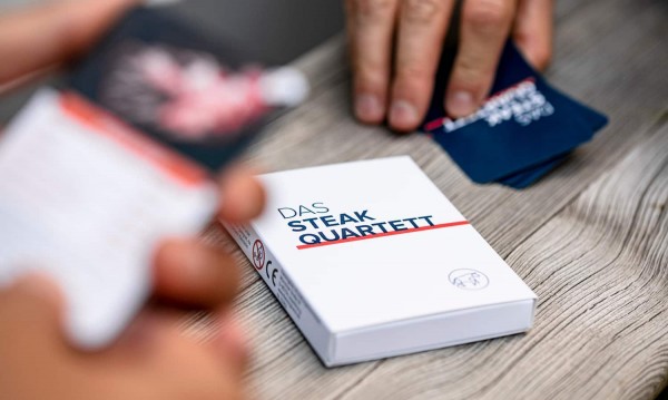 Steak Quartett - Das ultimative Kartenspiel für Fl