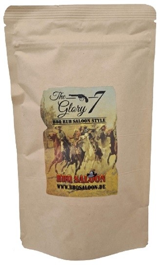 BBQ Saloon The Glory 7 BBQ Rub 250g Beutel