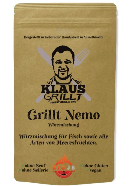 KLAUS GRILLT Grillt Nemo 250gr Beutel