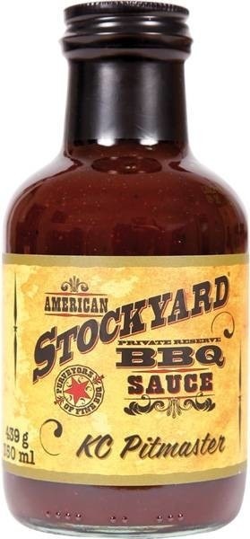 American Stockyard KC Pitmaster BBQ Sauce 350ml